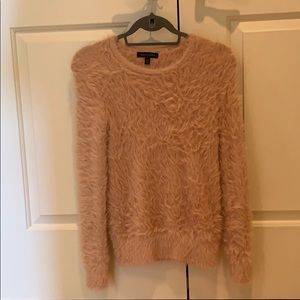Faux fur top